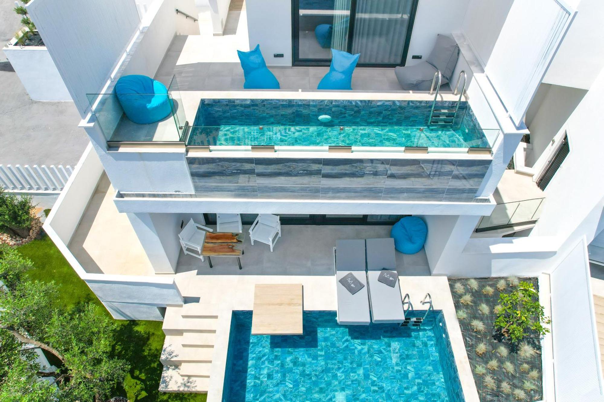 Mythodea Prive Luxury Suites Chrysi Ammoudia Exterior foto