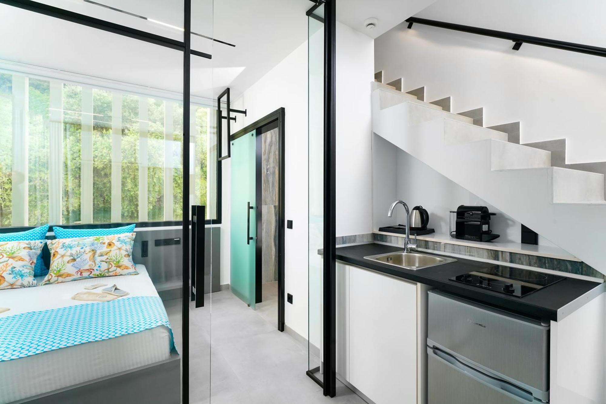 Mythodea Prive Luxury Suites Chrysi Ammoudia Exterior foto