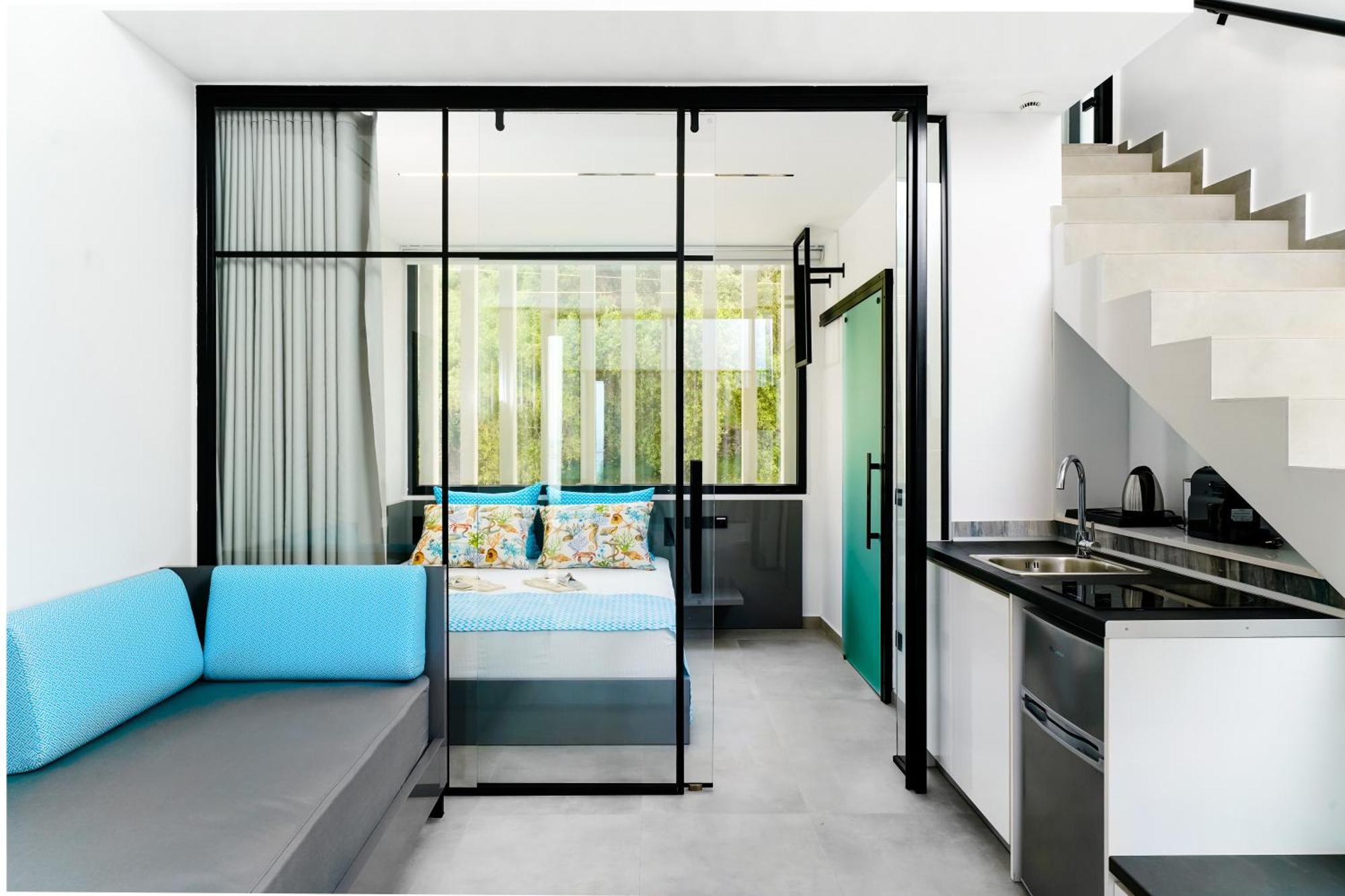 Mythodea Prive Luxury Suites Chrysi Ammoudia Exterior foto