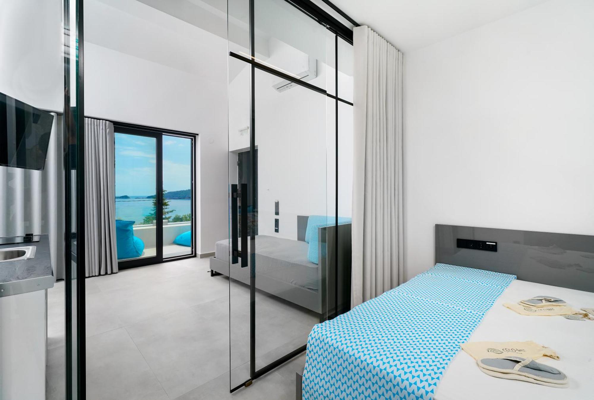 Mythodea Prive Luxury Suites Chrysi Ammoudia Exterior foto