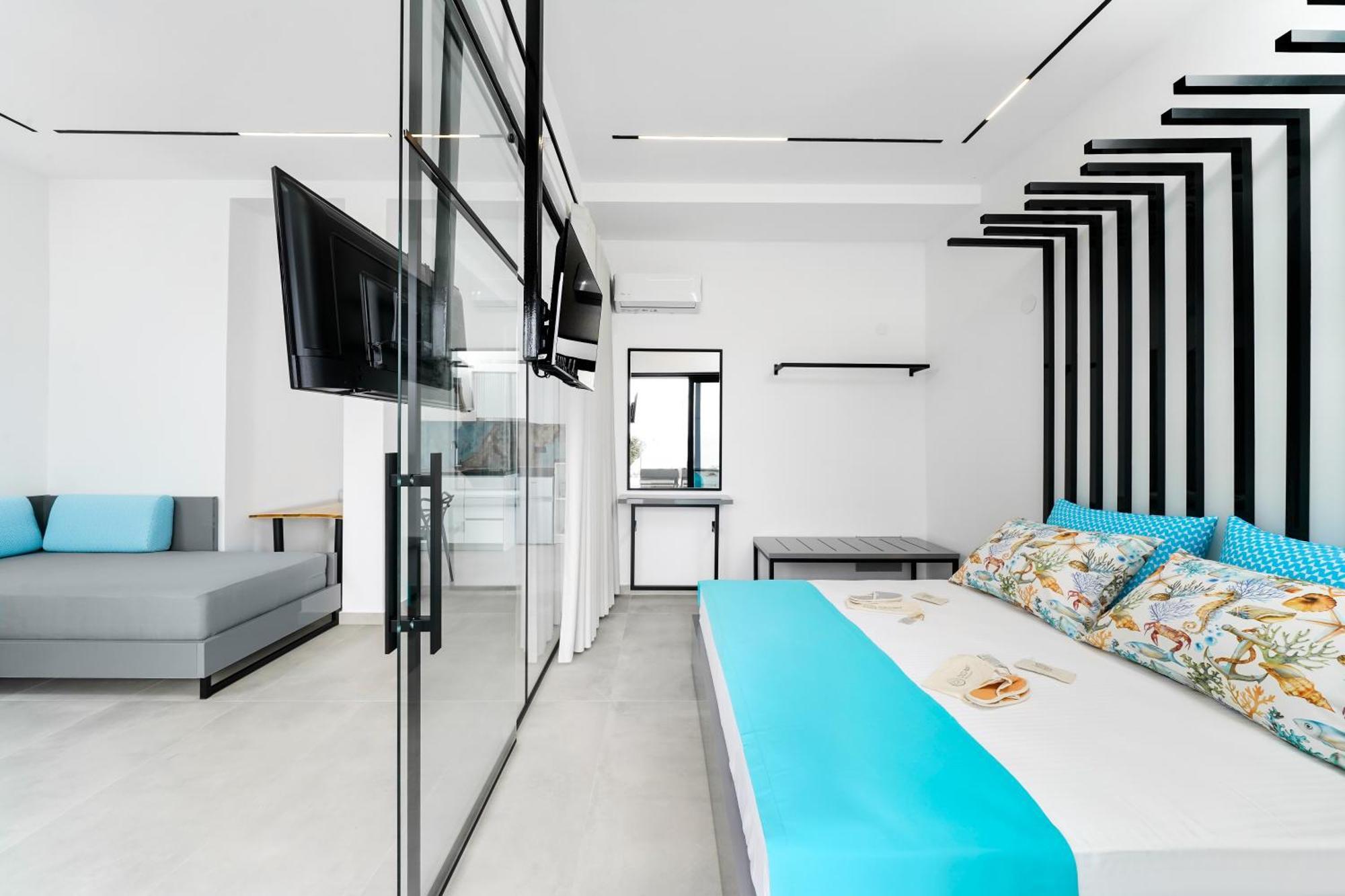 Mythodea Prive Luxury Suites Chrysi Ammoudia Exterior foto