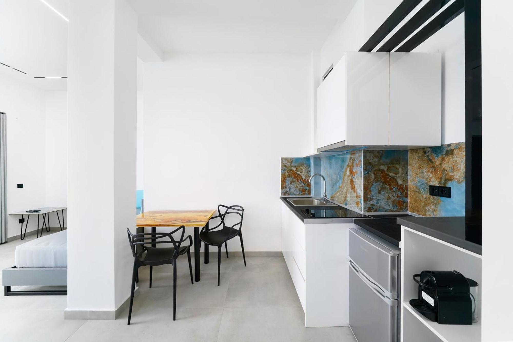 Mythodea Prive Luxury Suites Chrysi Ammoudia Exterior foto